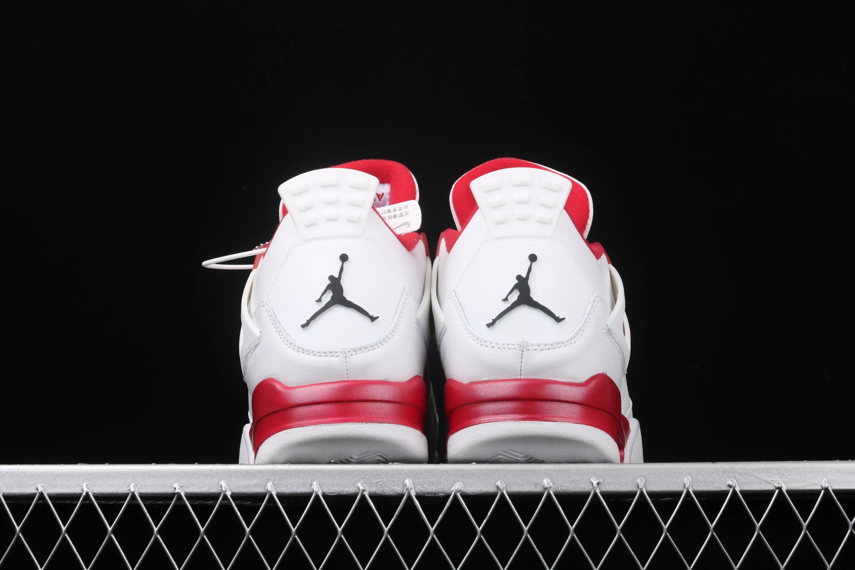 All categories Air Jordan Jordan series basketball shoes Air Jordan 4 Air Jordan 4 Motorsport AJ4 Joe 4 Racing White Red 308497-106